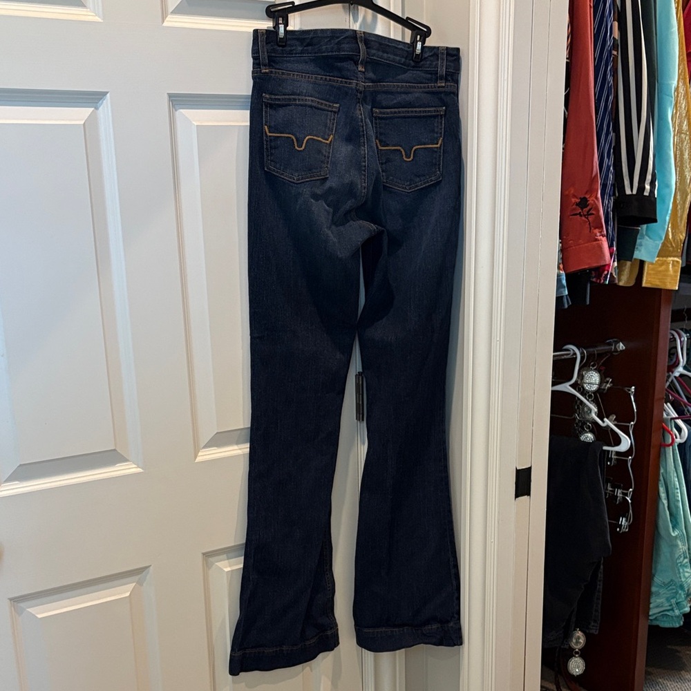 Kimes Ranch Dark Blue Flare Jeans Jennifer